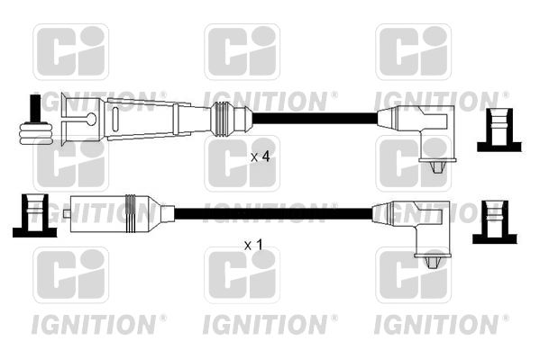 QUINTON HAZELL Комплект проводов зажигания XC1160